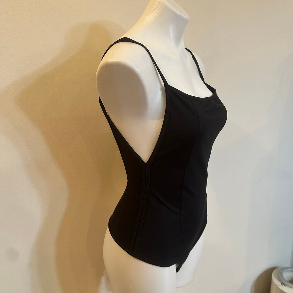 Intimately Free People Black Bodysuit sz small
